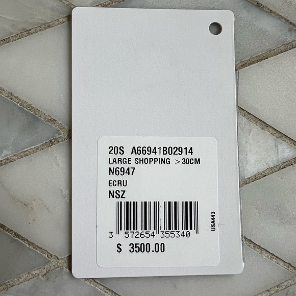 RARE Authentic CHANEL canvas tote - Picture 5 of 6